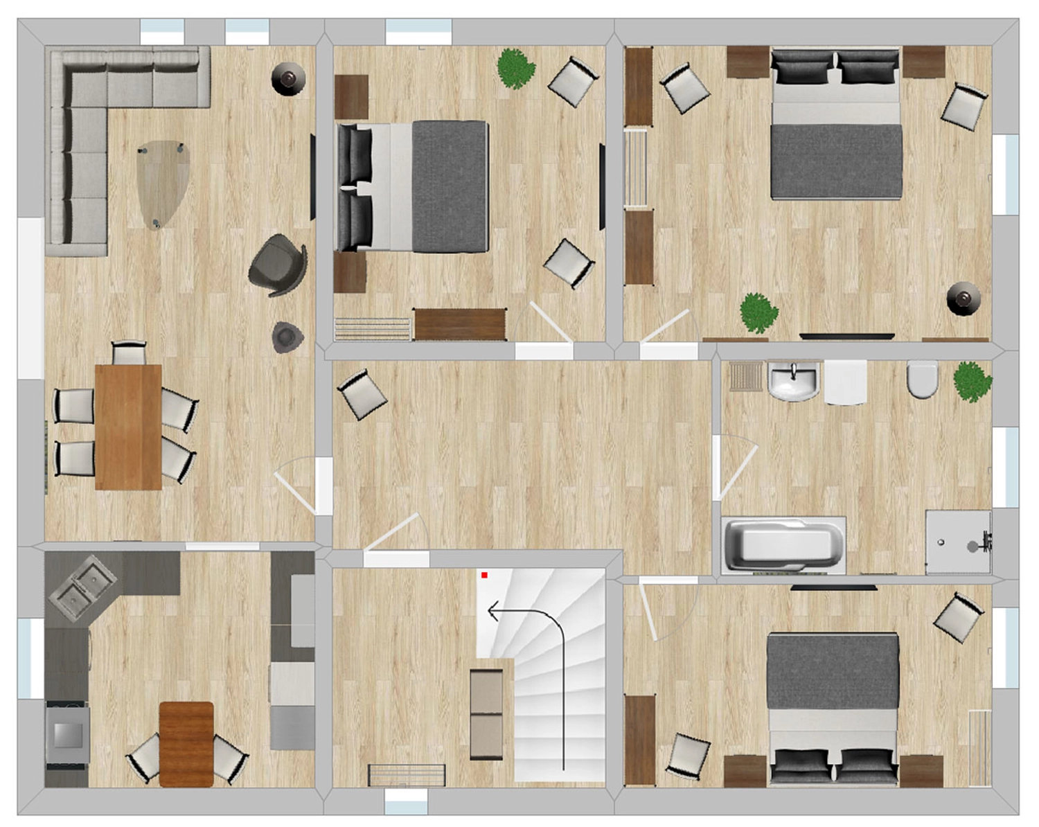 Wohnen von Savor Appartements